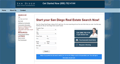 Desktop Screenshot of listingssandiego.com